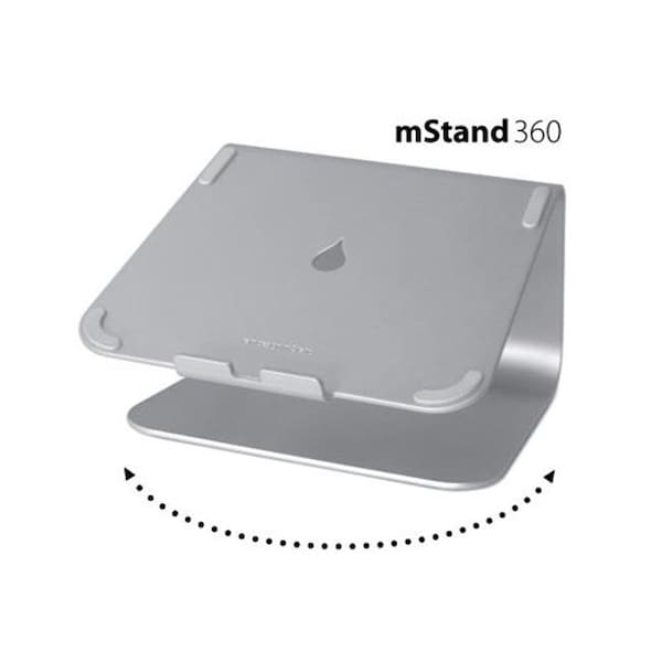 Rain Design Rain Design 10036 mStand360 Laptop Stand with Swivel Base; Silver 10036 - main